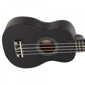 Korala UKS-15 BK Soprano Ukulele - Black